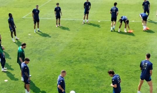Iniziato l'ultimo allenamento dell'Italia con Spalletti. Tutti a disposizione verso la Moldova