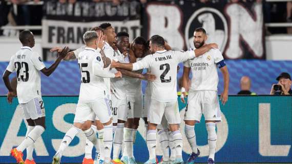 FOTO - Real Madrid-Eintracht, blancos avanti all'intervallo. Le migliori immagini