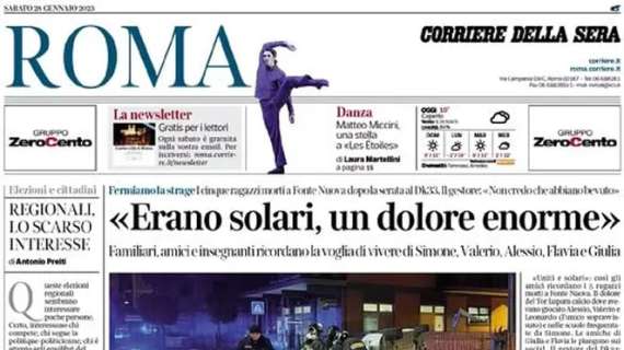Corriere di Roma: "Caso Zaniolo, reazione furente dei giallorossi"