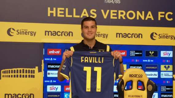 Verona, Favilli: "Soddisfatto per il gol e per la vittoria, ma dobbiamo lavorare tanto"