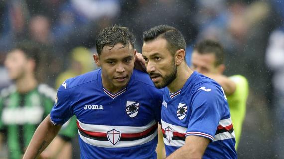 Quagliarella su Ferrero: "Alla Samp mi diceva: 'Fai segnare Muriel così lo vendo bene"