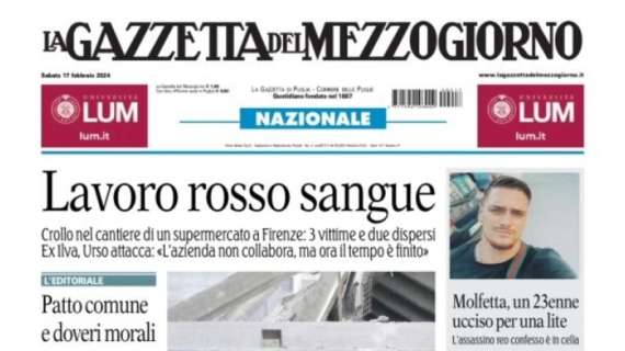 La Gazzetta del Mezzogiorno: "Contro il Toro nulla da fare, il Lecce si ferma di nuovo"