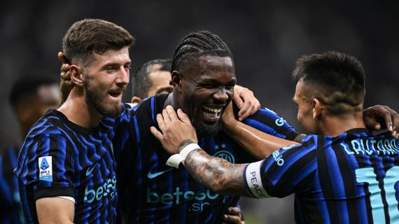 Inter, netto 5-0 al Torino. Il CorSera (Milano): "Valanga nerazzurra: festa grande al Meazza"