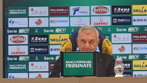 Frosinone, Stirpe: "Vivarini rimane un ottimo tecnico. Scelta fatta per togliere alibi alla squadra"