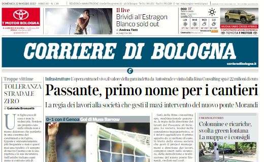 Corriere di Bologna dopo l'1-0 al Genoa: "Mihajlovic vince l'ultima, Saputo lo aspetta al varco"
