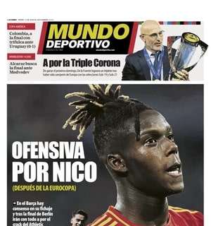 Le aperture spagnole - Rodri: "Vogliamo essere ricordati". Barça su Nico Williams