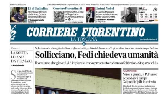 Palladino studia la difesa. Il Corriere Fiorentino: "Milenkovic, Ranieri, Quarta confermati"