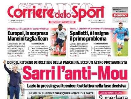 L'apertura del Corriere dello Sport: "Sarri, l'anti-Mou"