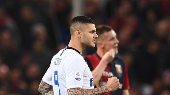Serie A, i risultati al 45': Icardi-gol, l'Inter va. Pari all'Olimpico