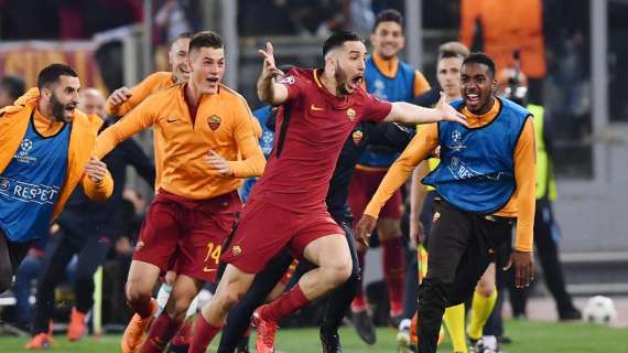 I fatti del 2018 - Roma-Barça 3-0, l'urlo di Manolas entra nella storia