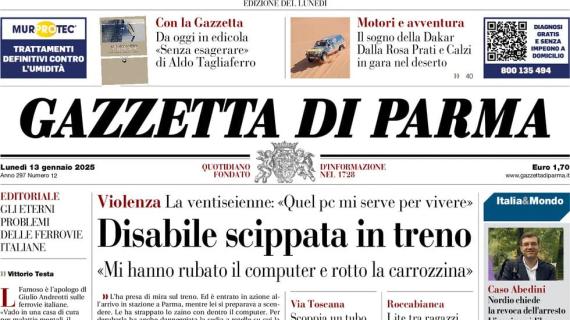 Gazzetta di Parma: "Parma deludente ko col Genoa. La classifica inizia a preoccupare"