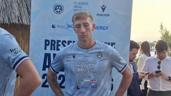Udinese, Bertola: "La squadra è forte, faremo un bel campionato. Mi sto inserendo bene"