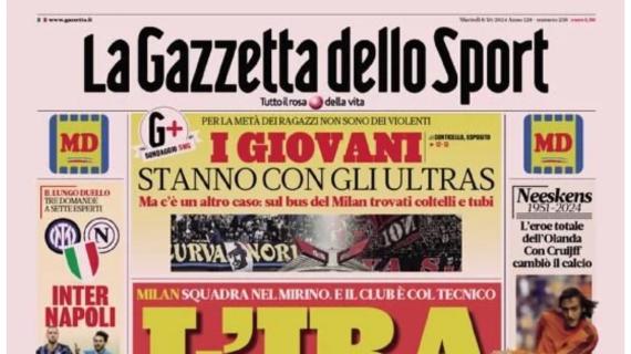 Le principali aperture dei quotidiani italiani e stranieri di martedì 8 ottobre 2024