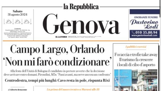 La Repubblica-Genova: "Samp, parte la rivoluzione Sottil, contro il Bari è subito battaglia"