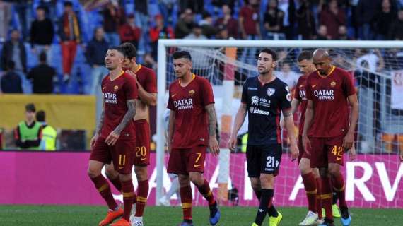 Serie A, la classifica aggiornata: si complica la Champions per la Roma