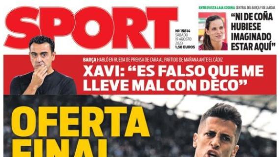 Le aperture spagnole - Il Barça conta di chiudere Cancelo. Spagna Femminile, parla Vilda