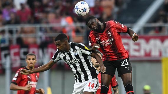 Champions, la classifica del Gruppo F: Milan e Newcastle iniziano con un pari, ora il PSG