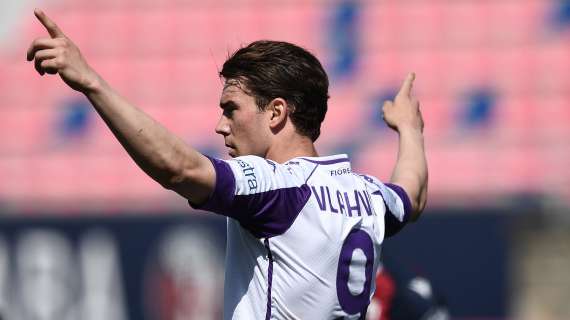 La Fiorentina batte 11-0 la Polisportiva C4 Foligno nel segno di Vlahovic: 7 gol per il serbo