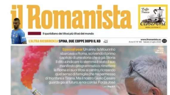 Il Romanista: "Un anno speciale per Mourinho: ha ricreato un senso di famiglia"