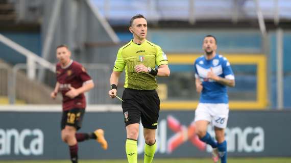 Serie B, le designazioni arbitrali per l'9^ giornata: Aureliano per Brescia-Cremonese