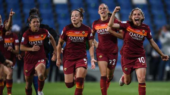 Serie A femminile, Roma-Juventus è il big match. Il Sassuolo può approfittarne per scappare