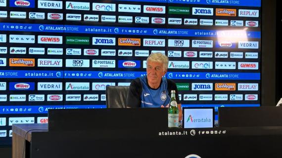 Gasperini su Scamacca e De Ketelaere: "Il futuro dell'Atalanta, ma non faranno 40 gol"