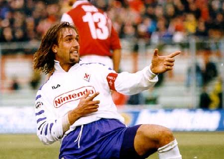 Gabriel Omar Batistuta, icona di Firenze. Rivelatosi al torneo di Viareggio 1989