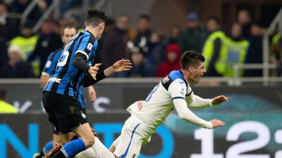 Inter-Atalanta 1-1: il tabellino della gara