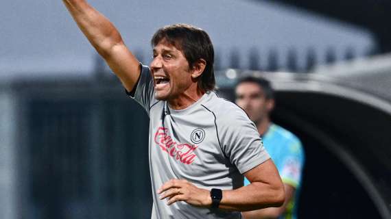 Napoli, Conte: "Il nostro gioco esalta l'uno contro uno di Kvara, Politano e Ngonge"