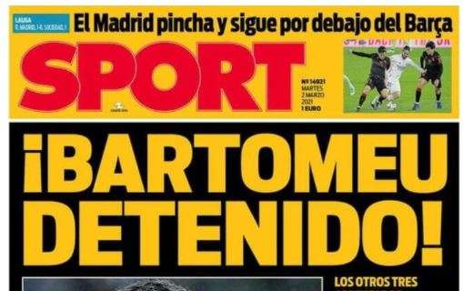 Le aperture spagnole - Real, frenata prima del derby. Golpe al Barça: arrestato Bartomeu