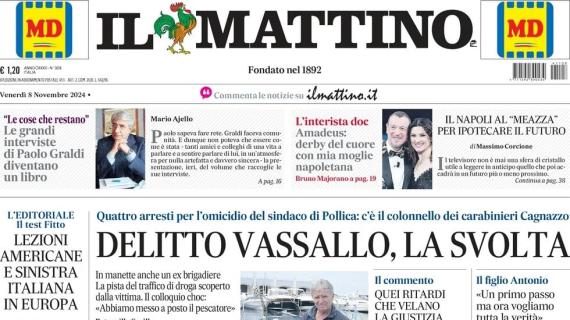 Il Mattino 'parla' di Inter-Napoli con Amadeus: "Derby del cuore con mia moglie napoletana"