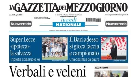 La Gazzetta del Mezzogiorno: "A Sassuolo un super Lecce ipoteca la salvezza"