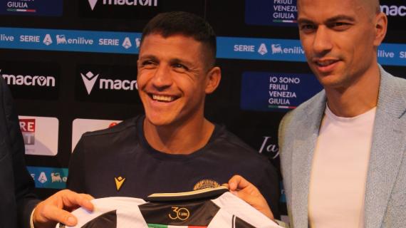 Udinese, Alexis Sanchez escluso dalla lista per la Serie A. Almeno per il momento