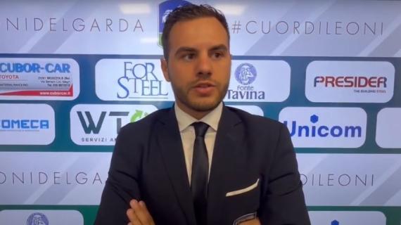 Feralpisalò, Ferretti ci crede: "Siamo vivi. E salvarsi sarebbe come vincere il campionato"