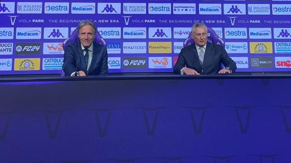 Pradè parla del mercato, Ferrari del resto. E c'è anche Commisso: la Fiorentina in conferenza