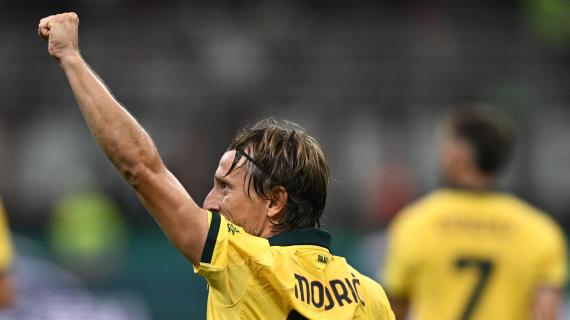 Eterno Modric: a 40 anni trascina il Milan col Bologna. Maignan ko, Allegri espulso, finisce 1-0