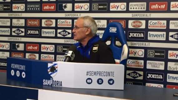 LIVE TMW - Sampdoria, Ranieri: "Lottando e soffrendo possiamo far bene"