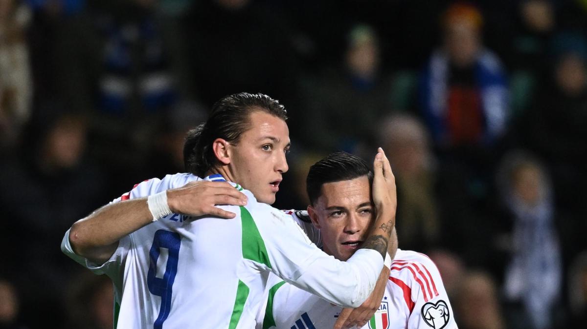 Tris degli azzurri, battuta l'Estonia. L'Arena in taglio alto: "Un passo verso i playoff"