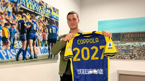 UFFICIALE: Il 18enne difensore Diego Coppola si lega all'Hellas Verona fino al 2027