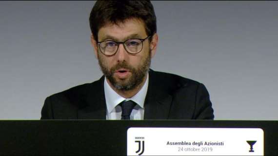 Agnelli: "Juve società migliore in Italia. In Europa ancora non al top"