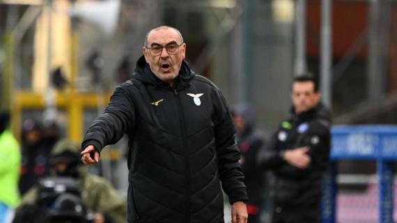 Lazio, Sarri: "Amarezza per il pari, ma abbiamo fatto bene. Il gol dell'Hellas è casuale"