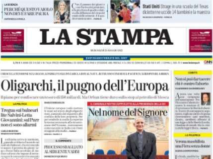 Una coppa europea manca in Italia dal 2010. La Stampa: "Appesi a Mou"