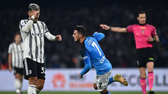 Tuttosport: "Il campionato è finito poco dopo la mezz'ora di Napoli-Juve"