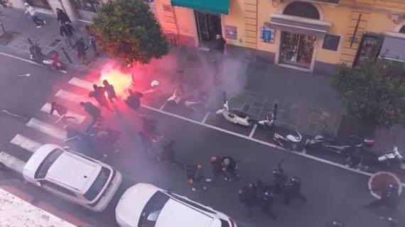 TMW - Lazio, corteo in centro degli ultras: diversi danni a cose e un arresto