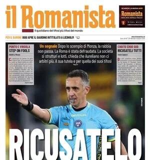 Il Romanista si scaglia contro Aureliano: "Ricusatelo. La Roma chieda che non ci arbitri più"