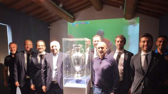Prima della sfida alla Fiorentina, l’Inter ha fatto tappa al Museo del Calcio di Coverciano