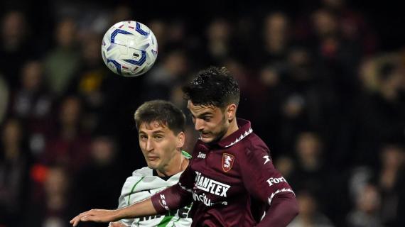 Salernitana-Sassuolo 2-2: il tabellino della gara