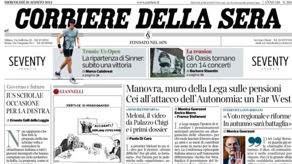 Corriere della Sera: "Lukaku sbarca a Napoli da Conte insieme a McTominay"