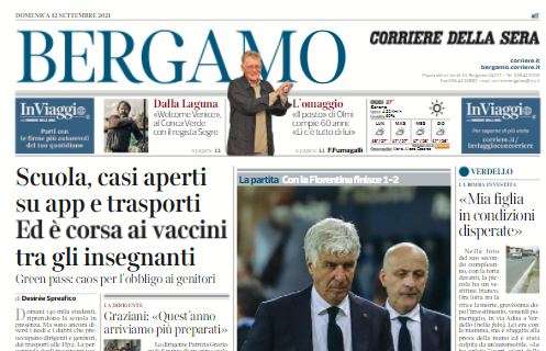 Corriere di Bergamo: "Tre rigori, gol annullato, proteste. Una serata amara per l'Atalanta"