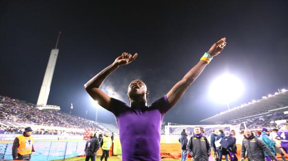 Kouamé tornato dopo la vittoria in Coppa d'Africa: "Ora sono pronto per la Fiorentina"